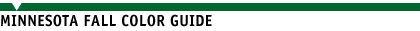 Minnesota Fall Color Guide